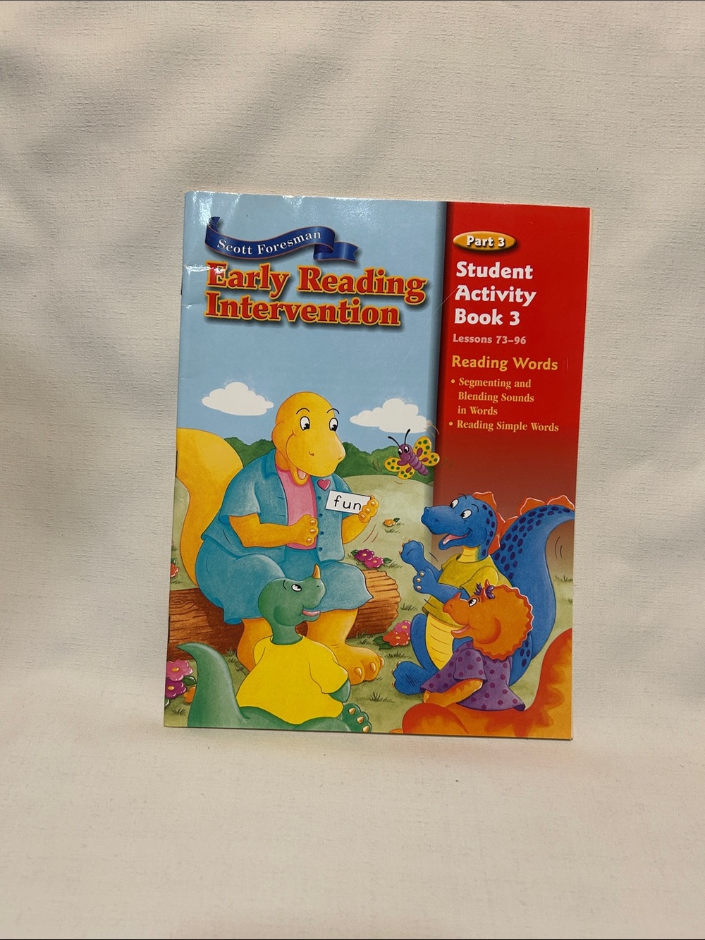 Early Reading Intervention Student Activity Book 3 - Blue & Red